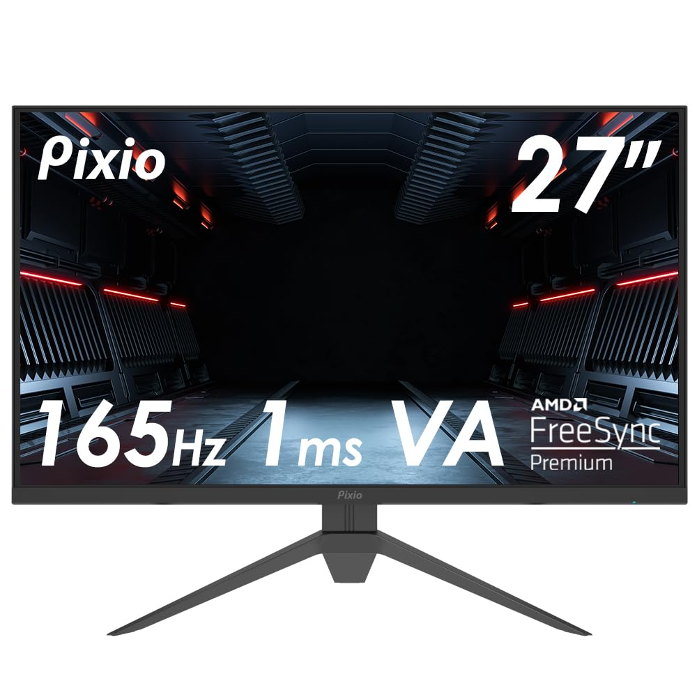 Amazon.co.jp: Pixio PX273 ゲーミングモニター 27インチ FHD VA 165Hz